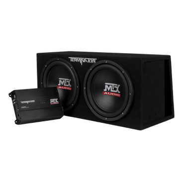 MTX Audio Terminator Dual 12" 1000W Ported Subwoofer & Amplifier - TNP212DV