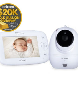 Oricom Secure745 Digital Video Baby Monitor with Motorised Pan/Tilt Camera