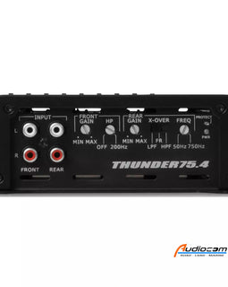 MTX Audio Thunder Series 400W RMS 4 Channel Amplifier - Thunder75.4