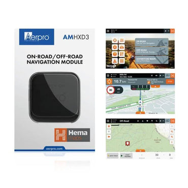 Aerpro AMHXD3 On-Road/Off-Road Navigation Module With Hema Maps
