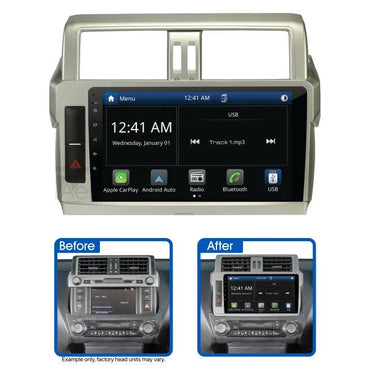 Aerpro AMTO36 10" Multimedia receiver to suit Toyota prado 2013-2017