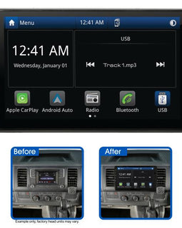 Aerpro AMVW4 10" Multimedia receiver to suit Volkswagen various models 2015-on - with factory mib-pq unit
