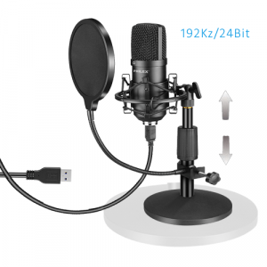 Sansai PHM-4040 USB Condenser Microphone with Stand